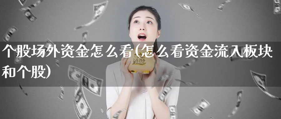 个股场外资金怎么看(怎么看资金流入板块和个股)_https://www.jxbjjgc.com_港股_第1张