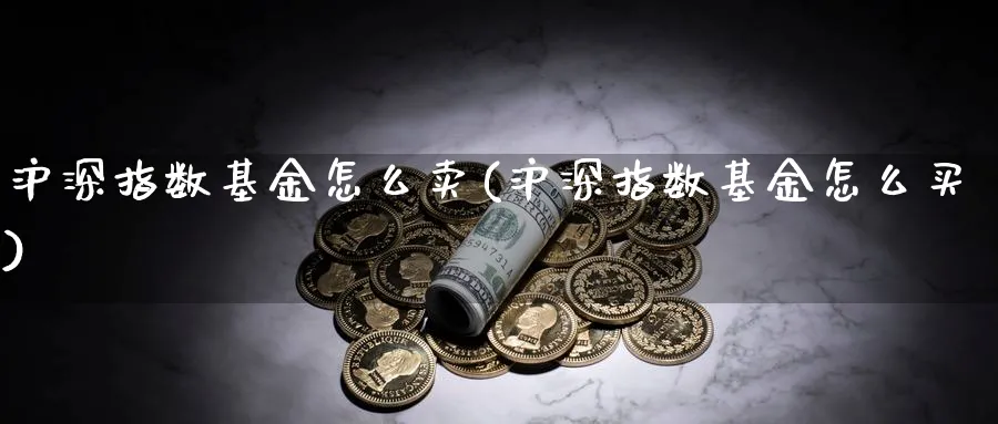 沪深指数基金怎么卖(沪深指数基金怎么买)_https://www.jxbjjgc.com_财经百科_第1张