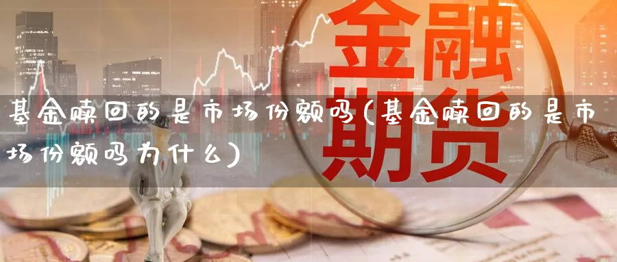 基金赎回的是市场份额吗(基金赎回的是市场份额吗为什么)_https://www.jxbjjgc.com_个股_第1张